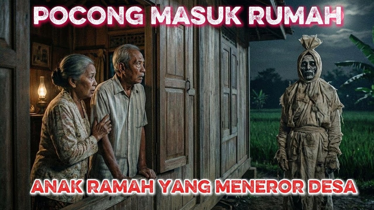 🛑TEROR DARI ANAK YANG RAMAH❗❗WARGA PANIK KARENA IA MASUK KE RUMAH DENGAN WUJUD POCONG ❗❗❗