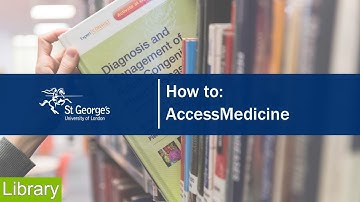 How to use AccessMedicine