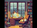 rainy library study session 📚 lofi hip hop ~ beats to study & focus to | pixel art bgm