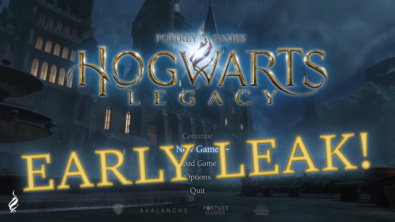 HOGWARTS LEGACY EARLY LEAKED FOOTAGE