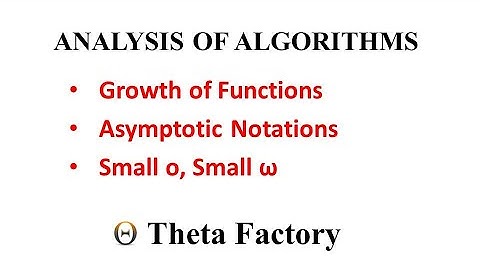 Asymptotic Notations | Small o, Small ω | Urdu Hindi | Analysis of Algorithms
