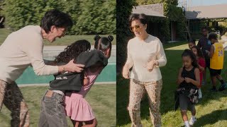 Kris Jenner Spending Time With All 10 Of Her Grandkids