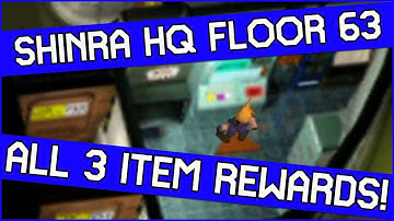 How to get all 3 item rewards from Floor 63 in Final Fantasy 7 - FF7 PS4 Walkthrough Guide