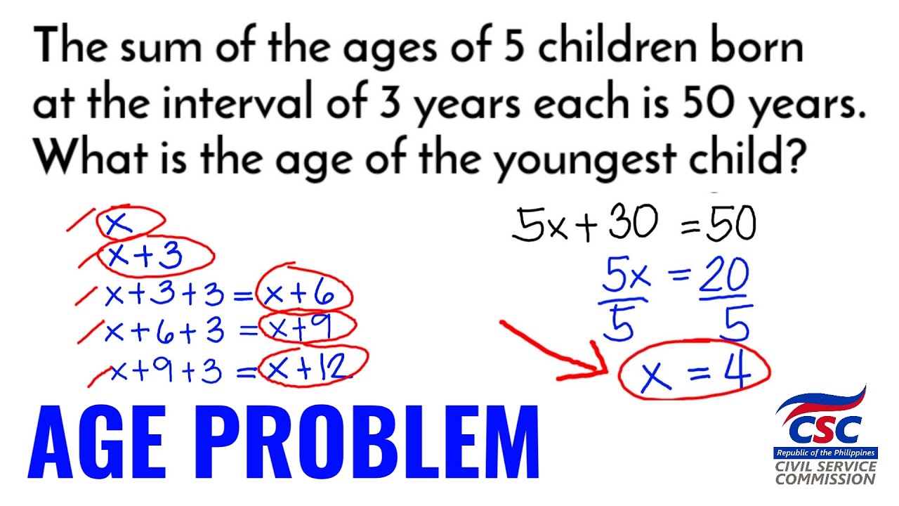 AGE PROBLEM Civil Service Exam Reviewer What Is The Age Of The age-problem-civil-service-exam-reviewer-what-is-the-age-of-the