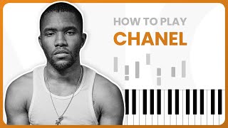 How To Play Chanel By Frank Ocean On Piano - Piano Tutorial (Free Tutorial) screenshot 4