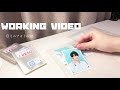Working Video ~ミニフォトを収納してく~