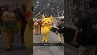 Pikachu saying hi