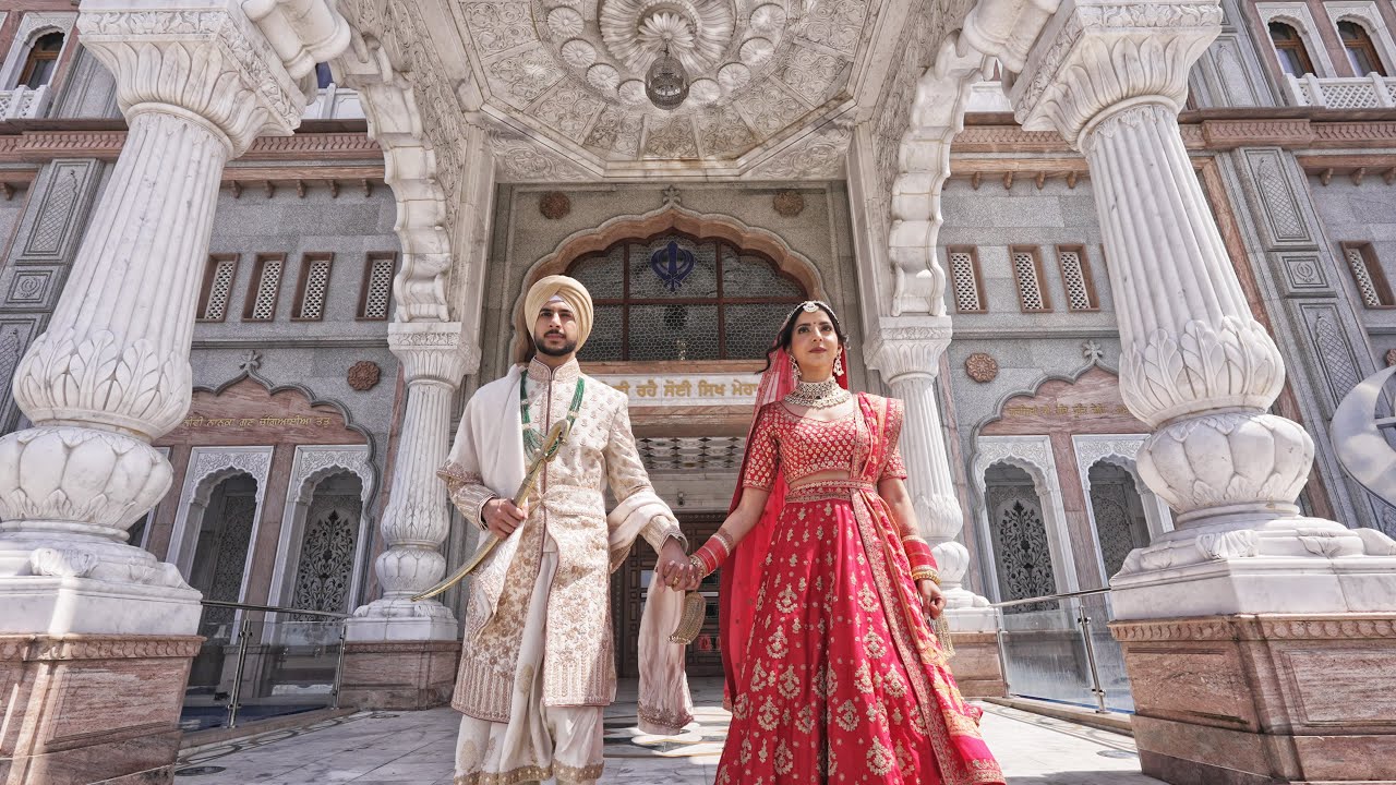 Guru Nanak Darbar Gurdwara Gravesend  ///  Wedding Highlights  4K