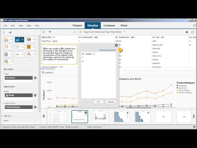 What's new in SAP Lumira 1.18