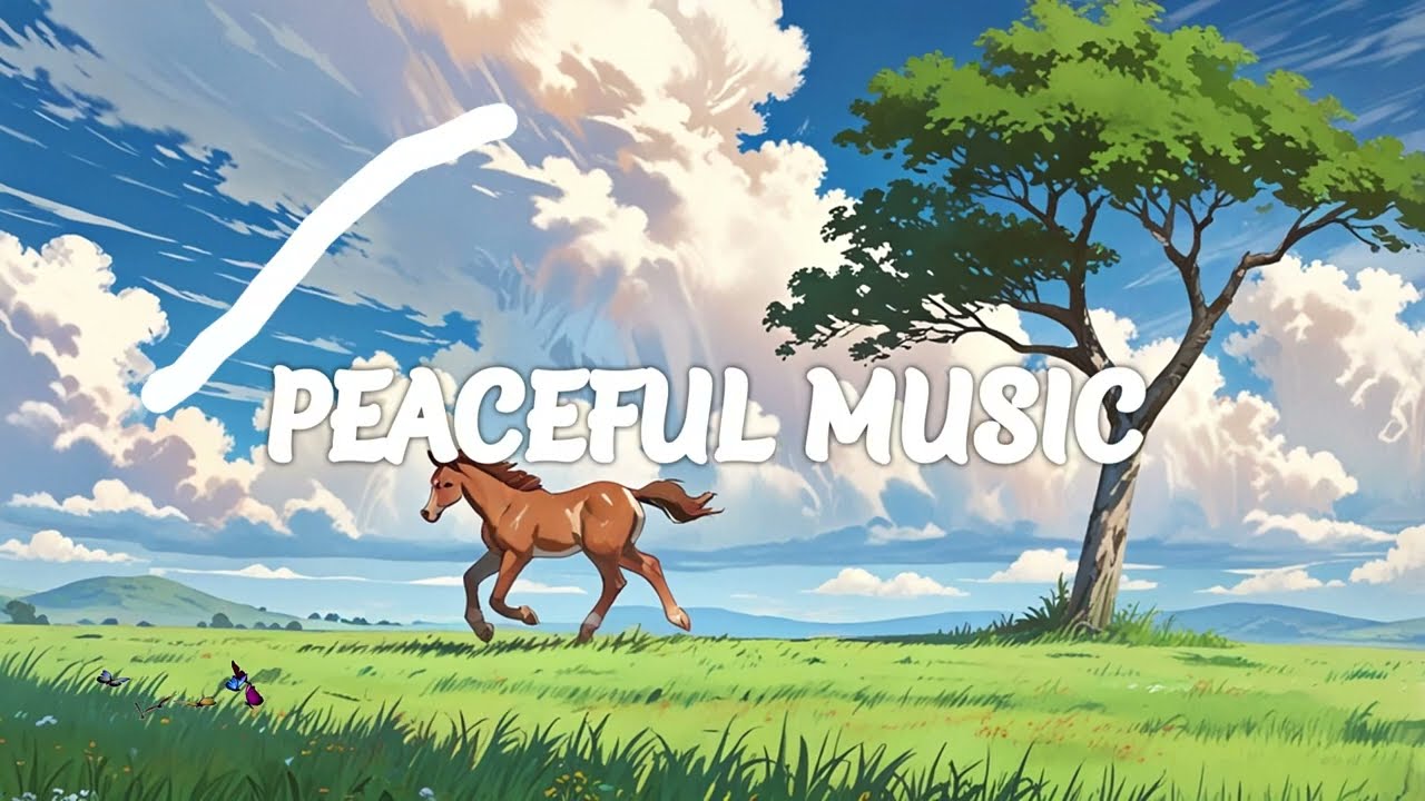 🧣🌿 Evening in the Grass – Soft Guitar Strumming