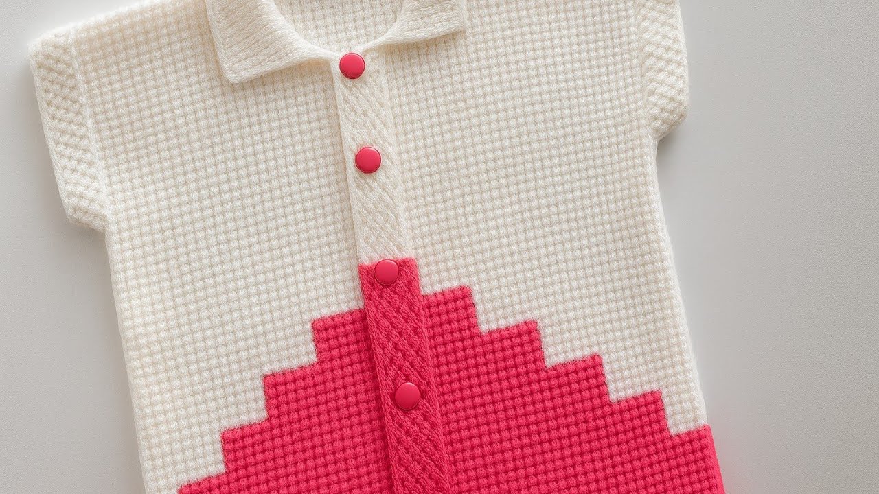 Ek Seedha Ek Ulta Ka Naya Rib Pattern! ✨ Border Ke Liye Sabse Aasan Kanda Design | 4 Sulaai