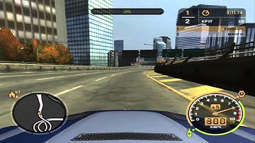 NFS MW City Perimeter 2-nd Lap 1:24.99 (No TimeBug) On Keyboard by F1 BMW noN2O