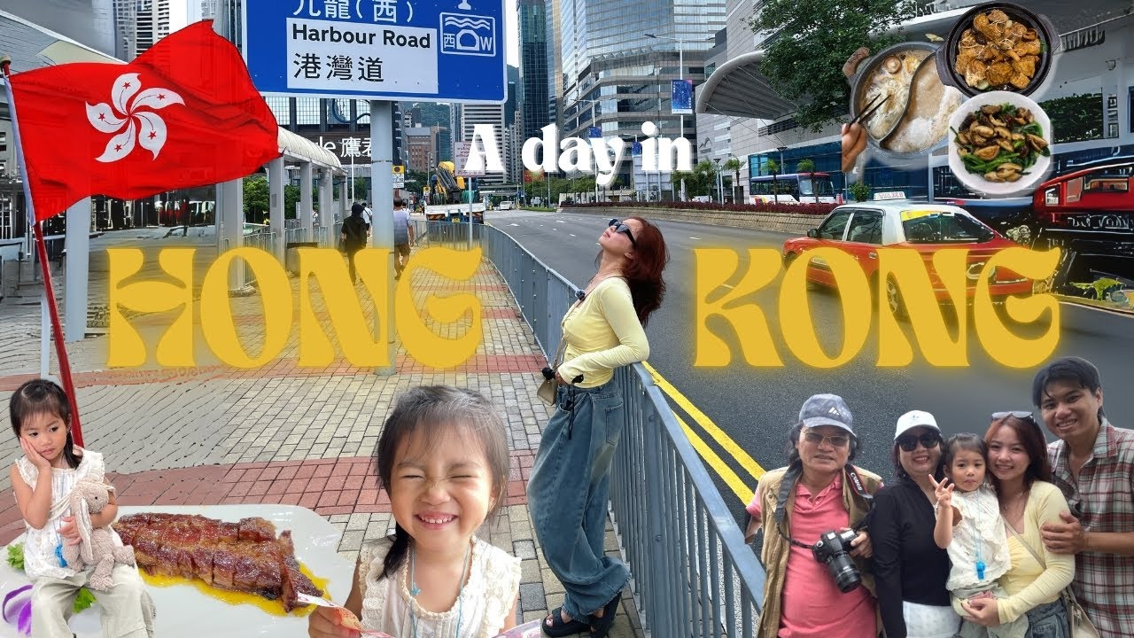 MỘT NGÀY TRỌN VẸN TẠI HONG KONG | Du lịch Tour cùng con nhỏ | TÙNG TRÚC DAILY