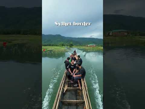 Sylhet border boat ride
