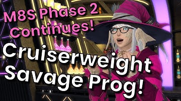 M8S p2 Prog! Arcadion Cruiserweight Savage Static Stream! FFXIV Dawntrail