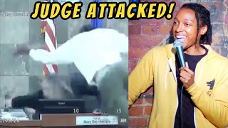 Judge Gets Tackled & The Jeffrey Epstein List