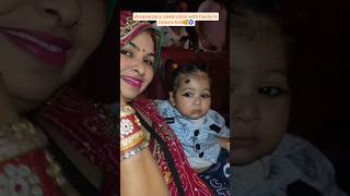 so cute baby boy enjoy watching movie in cinema hall #cutestmoments #bhojpuri #babyboy #movie