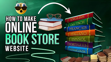 How To Make Online Book Store Website | Responsive Book Store #WordPress