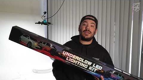 Xprite Elevate Series LED RGB Underbody Glow Kit with Remote Control