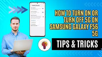 How To Turn On or Turn Off 5G on Samsung Galaxy F56 5G – Step-by-Step Guide (2025)!