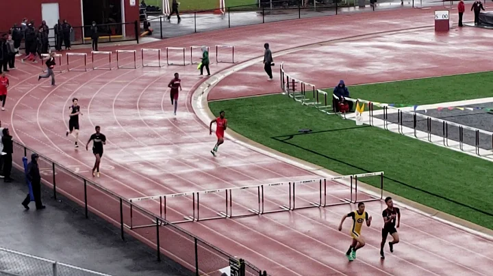 JV Boys 300m Hurdles - Corey Seibert Invitational