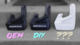 Honda CRX 3D Printed Splashguard - 3D Model Release - Make it So