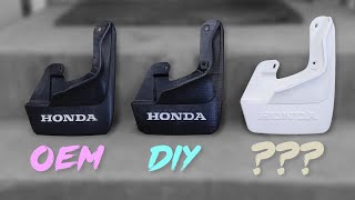 Honda Crx 3D Printed Splashguard - 3D Model Release - Make It So