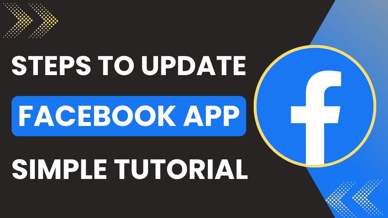 How To Update The App Facebook - YouTube