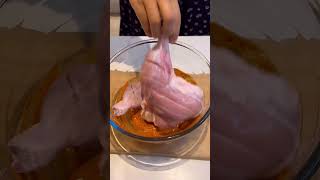 Perfect Chicken Marination process for Chicken Roast Recipe | Easy Chicken Roast shorts trending