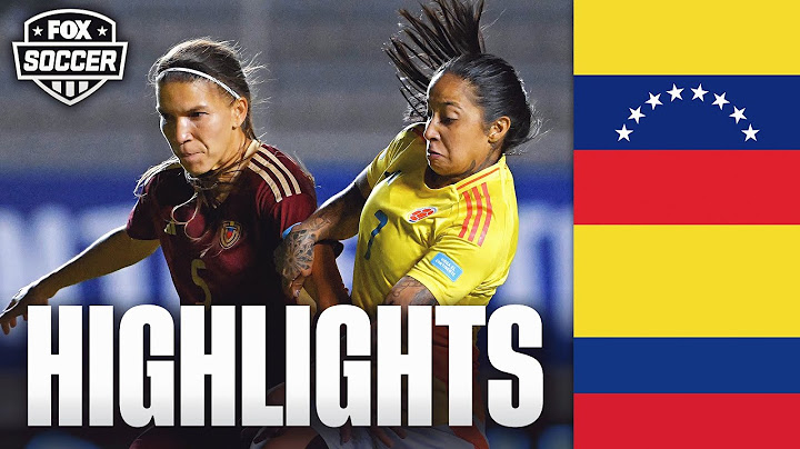 Venezuela vs. Colombia 2025 Copa América Femenina Highlights | FOX Soccer