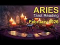 ARIES “BIG HAPPY CHANGES!” | February 2026 Tarot Reading | Intuitive Spiritual Guidance ✨