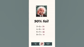 📊 90% failed this… will you?#IQTest  #BrainTeaser  #MindGames  #LogicPuzzle  #SmartChallenge