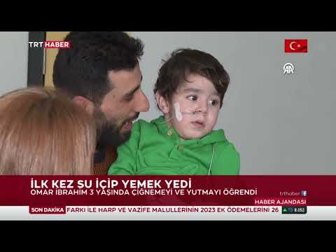 Yemek borusu olmadan doğan 3 yaşındaki çocuk İzmir Şehir Hastanesi'nde sağlığına kavuştu
