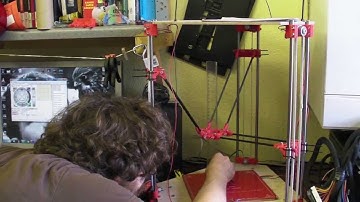 3D Printer Video Diary - Log 5 (delta calibration)