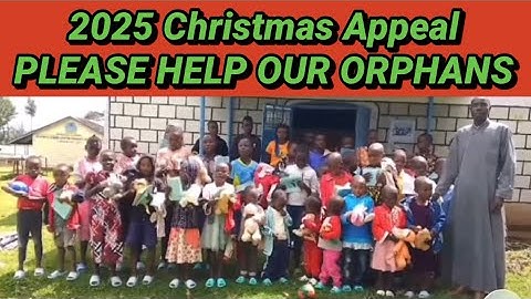 PLEASE HELP US w our 2025 Christmas Appeal 