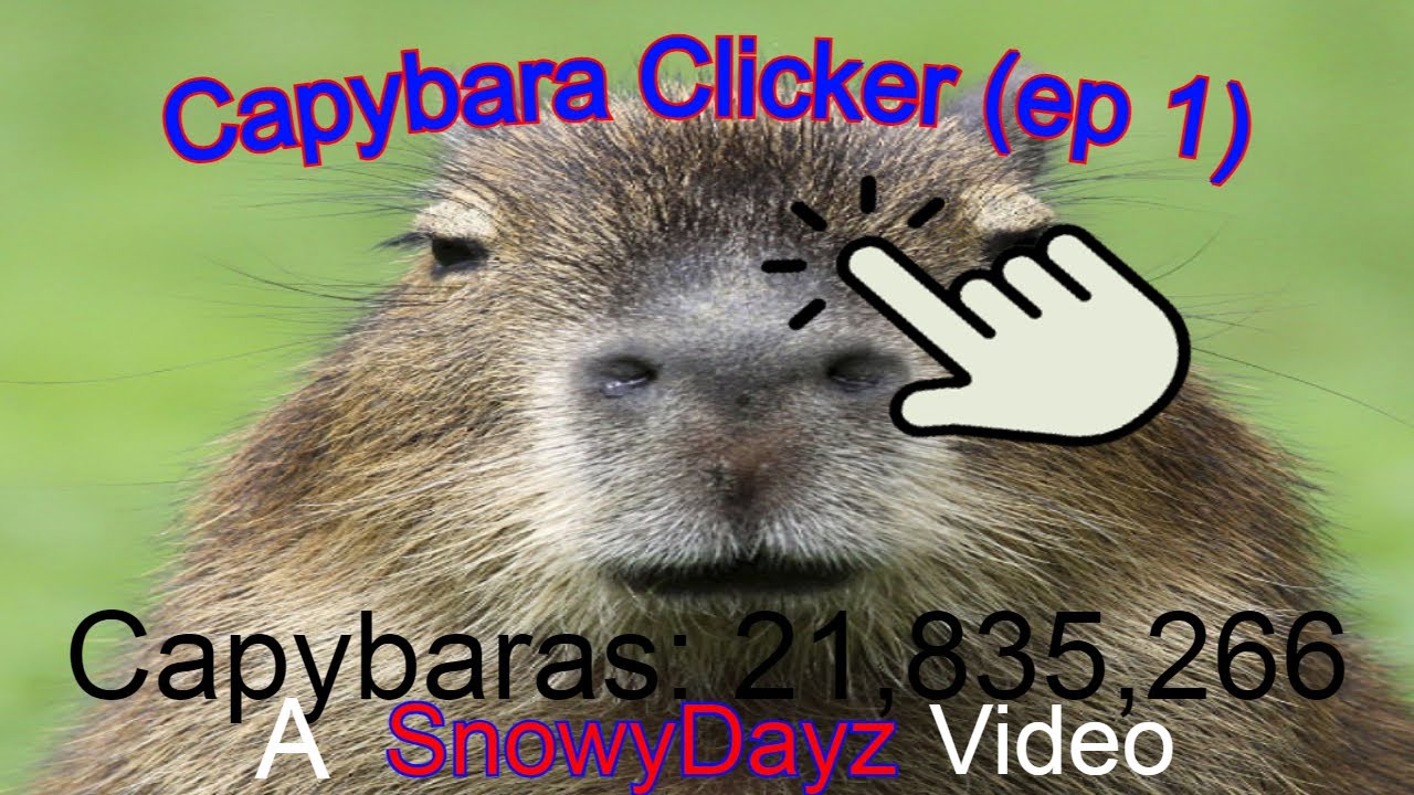 Capybara Clicker