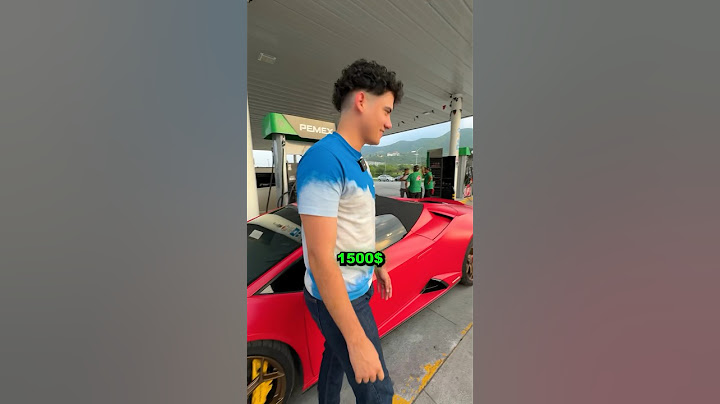 Echándole Gasolina a Mi LAMBORGHINI por PRIMERA VEZ !!