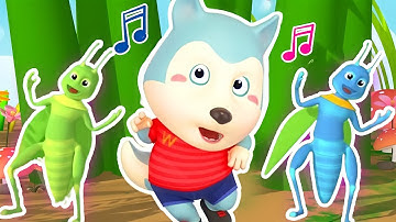 Con Cào Cào Có Cái Cánh Xanh Xanh - Nhạc Thiếu Nhi Con Vật Vui Nhộn Remix Cho Bé Ăn Ngon