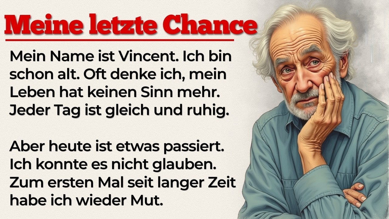 Meine Letzte Chance | Learn German with Stories | German Stories