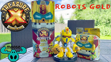 Treasure X ROBOTS GOLD UNBOXING/REVIEW