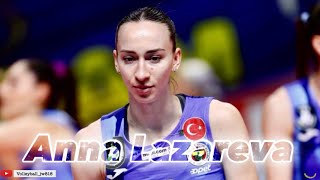 Anna Lazareva Talented Opposite Galatasaray Vs Fenerbahçe Opet Turkish Volleyball League 202223