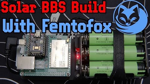 Ultimate Solar Build with Femtofox