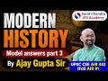 Master Modern History Mains Answer Writing by Ajay Sir | UPSC Mains Strategy 2026 |Sarat Chandra IAS