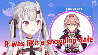 [Hololive]Teetee. Ayame talks about having enjoyed Black Fridayshopping with Lui.  [Clips]