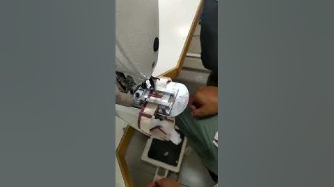 Bar Tack machine conversion to Zigzag ( Rib joint/ Elastic Joint)