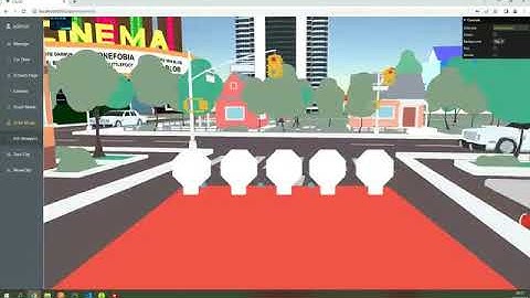 Data visualization system@three.js