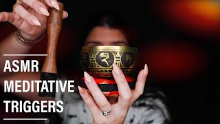 Asmr Triggers For Meditation  Tingsha Bells And Singing Bowls
