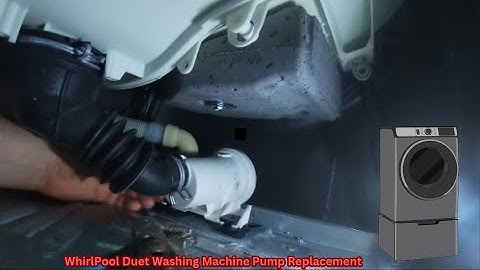 Whirlpool Washer Pump Replacement