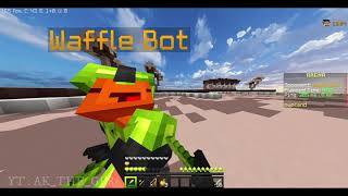 I tried pvp with bots on pvp land!!! | ft. Hypixel