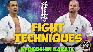 Top 5 FIGHTING TECHNIQUES in Kyokushin Karate👊🇯🇵⛩ screenshot 1